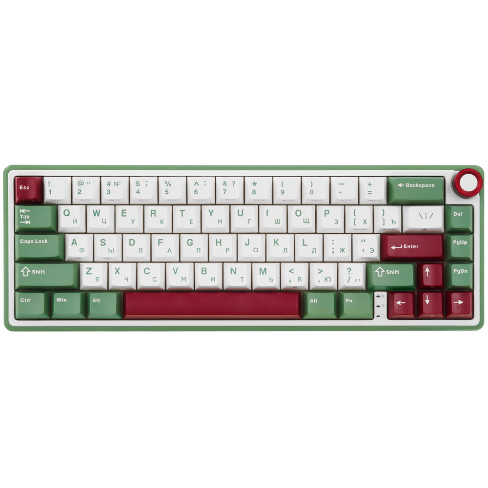 ROYAL KLUDGE R65 Green, Chartreuse Switch, RU