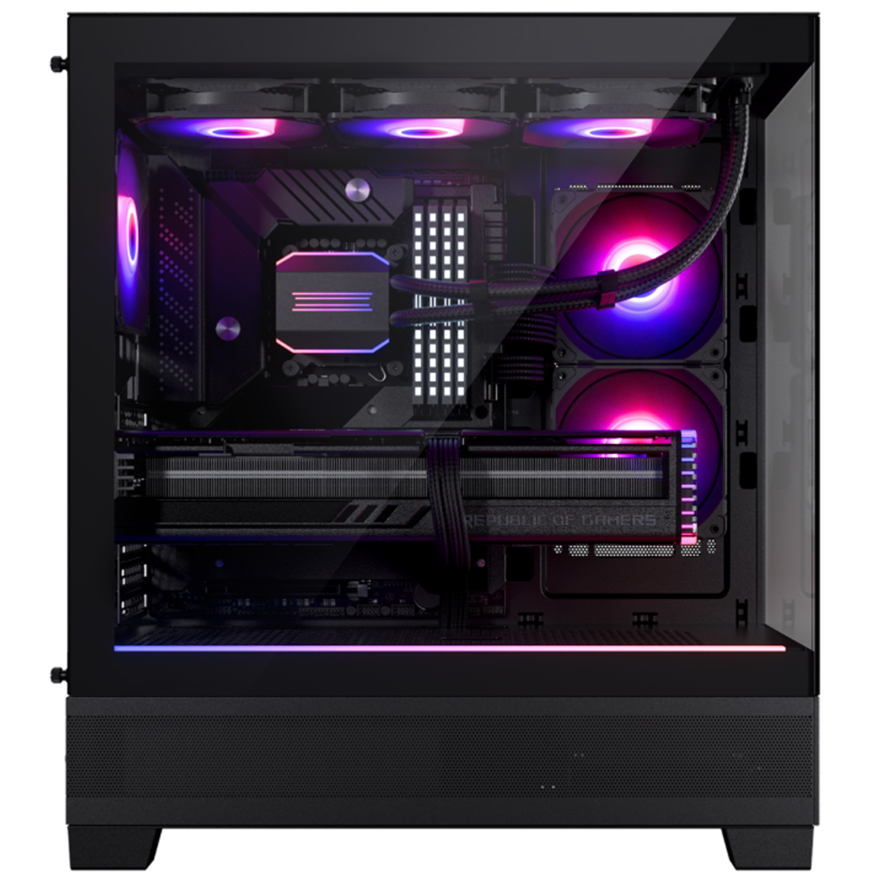 Phanteks XT View, Tempered Glass, D-RGB, Black