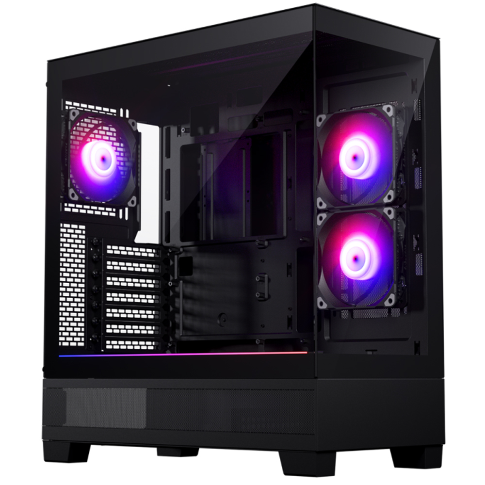 Phanteks XT View, Tempered Glass, D-RGB, Black