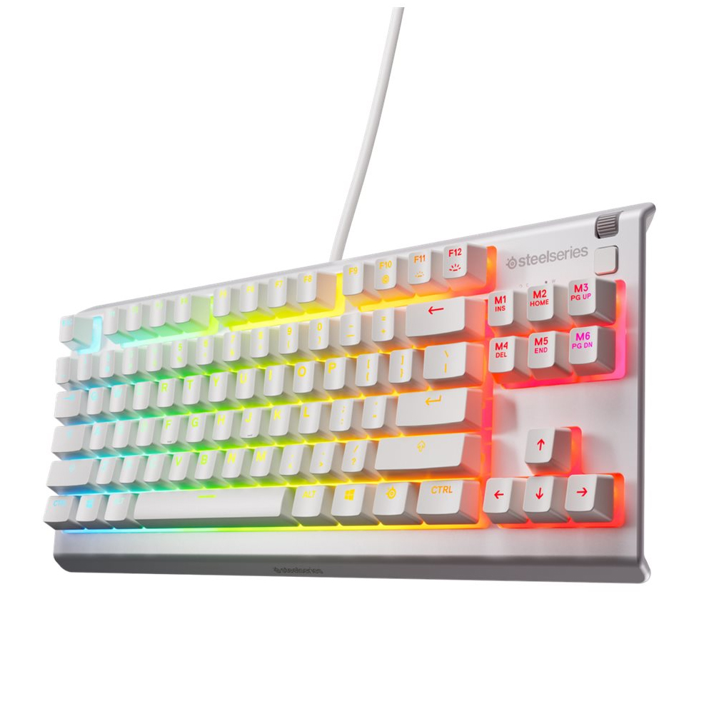 SteelSeries Apex 3 TKL, White, US
