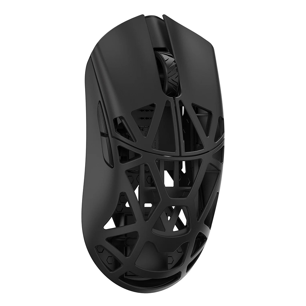 WLMouse Beast X Pro Solid Sides, Omron Opticals Switches, Black