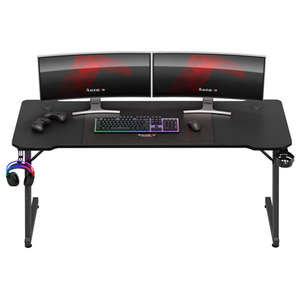 Huzaro Hero 4.8 Gaming Desk, Black