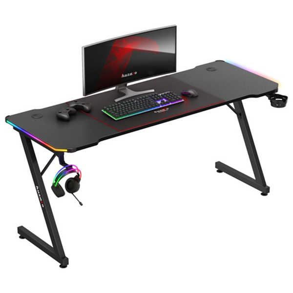 Huzaro Hero 4.8 RGB Gaming Desk, Black