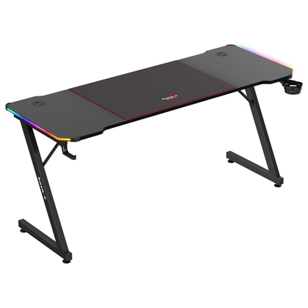 Huzaro Hero 4.8 RGB Gaming Desk, Black