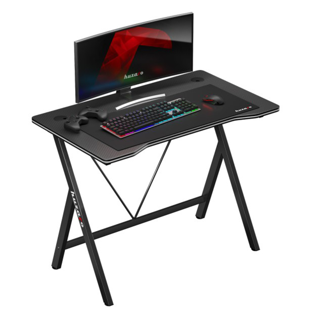 Huzaro Hero 1.4 Gaming Desk, Black