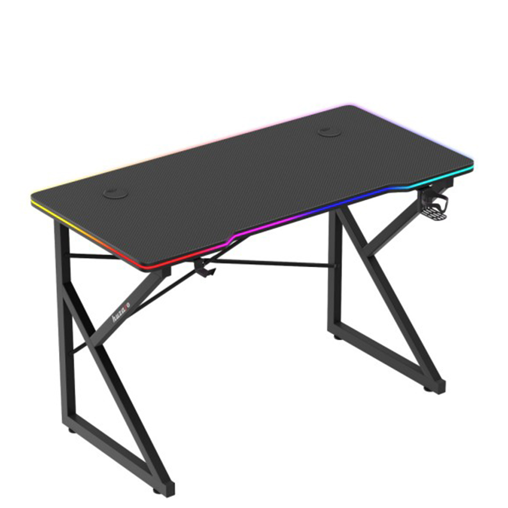 Huzaro Hero 1.7 RGB Gaming Desk, Black
