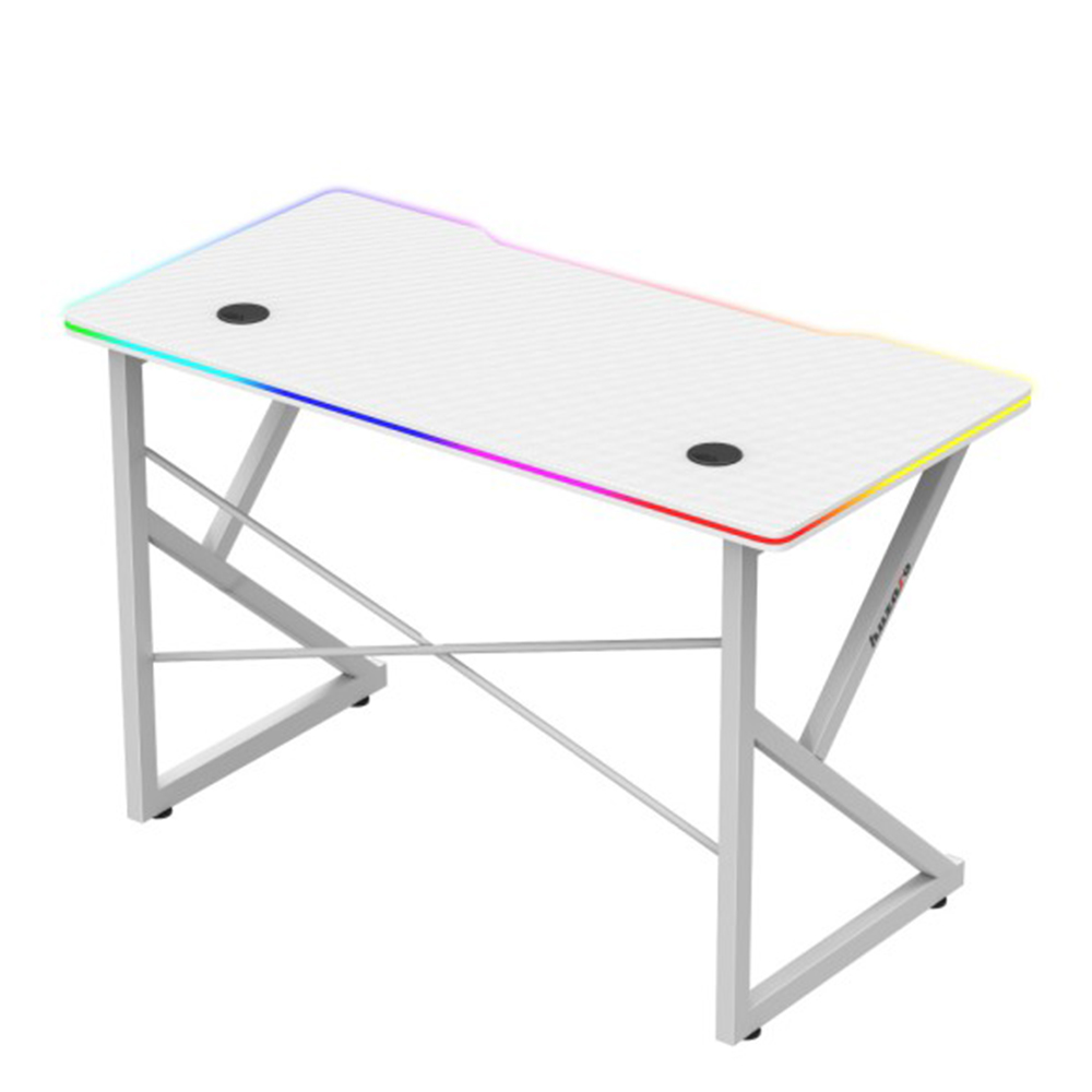 Huzaro Hero 1.7 RGB Gaming Desk, White
