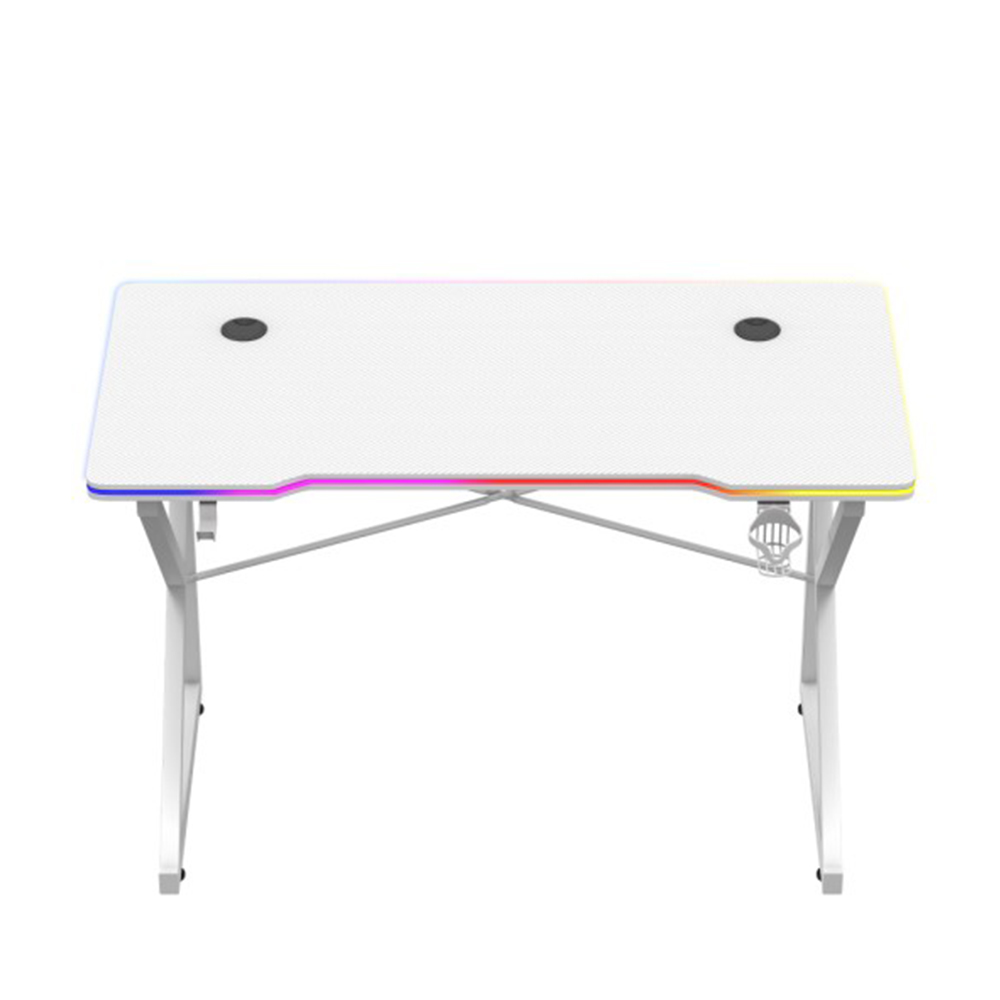 Huzaro Hero 1.7 RGB Gaming Desk, White