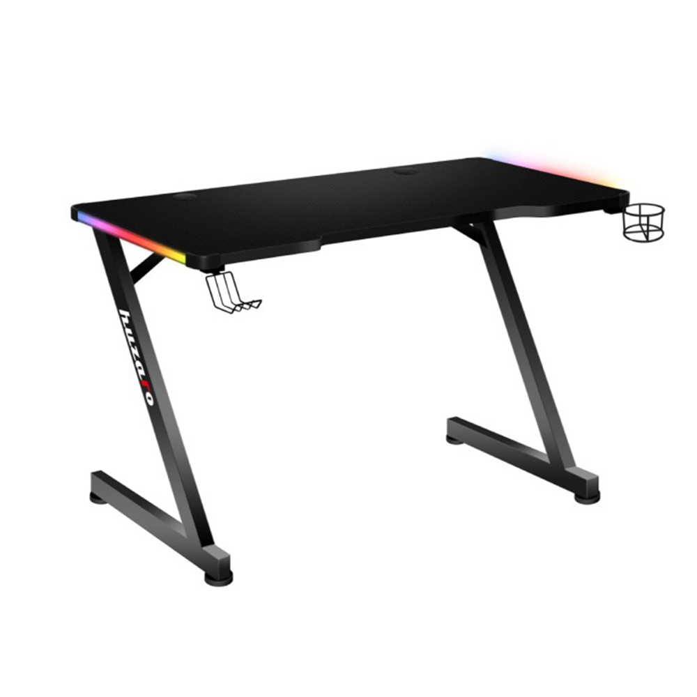 Huzaro Hero 2.5 RGB Gaming Desk, Black