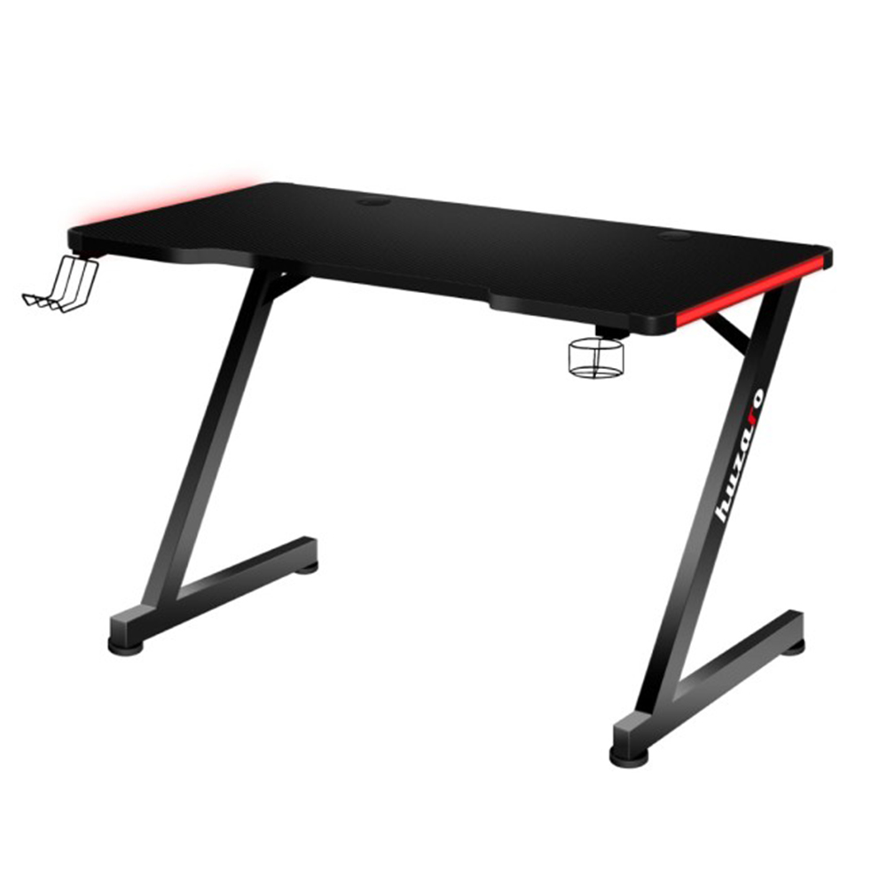 Huzaro Hero 2.5 RGB Gaming Desk, Black