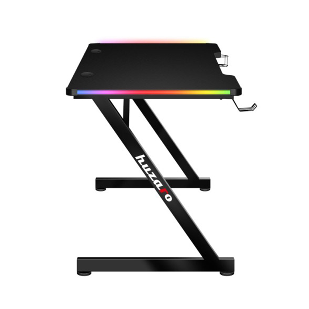Huzaro Hero 2.5 RGB Gaming Desk, Black