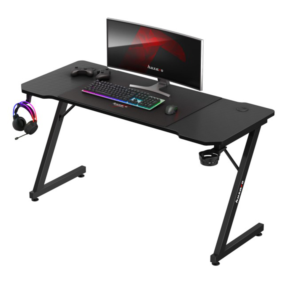 Huzaro Hero 3.3 Gaming Desk, Black