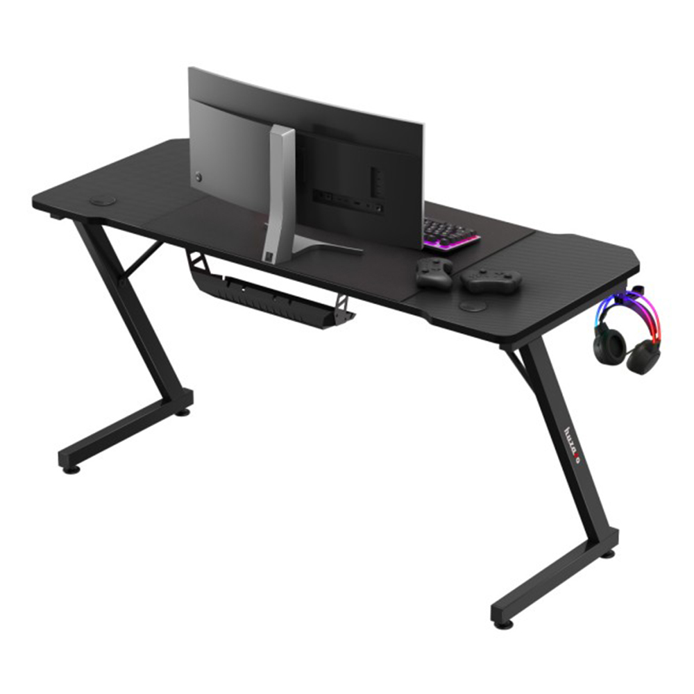 Huzaro Hero 3.3 Gaming Desk, Black