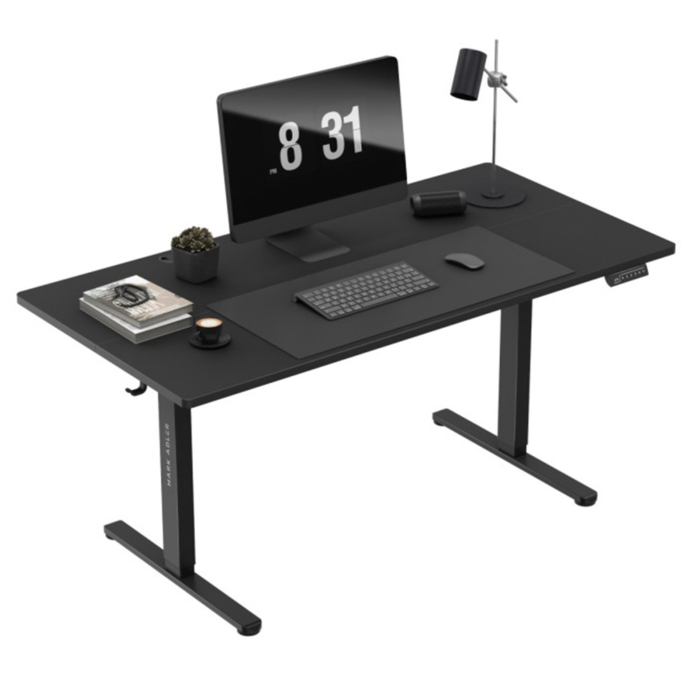 Mark Adler Leader 7.6 Electric Gaming Desk, Black