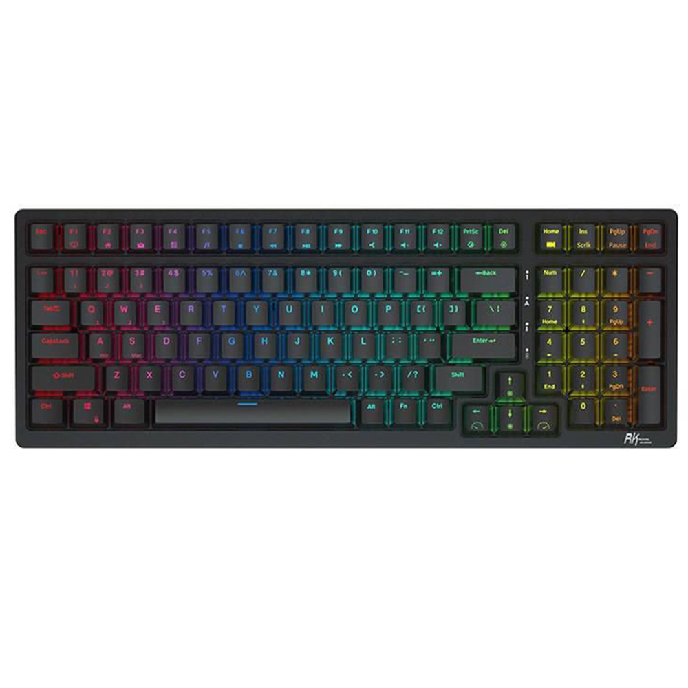 ROYAL KLUDGE RK98 Black, Red Switch, US