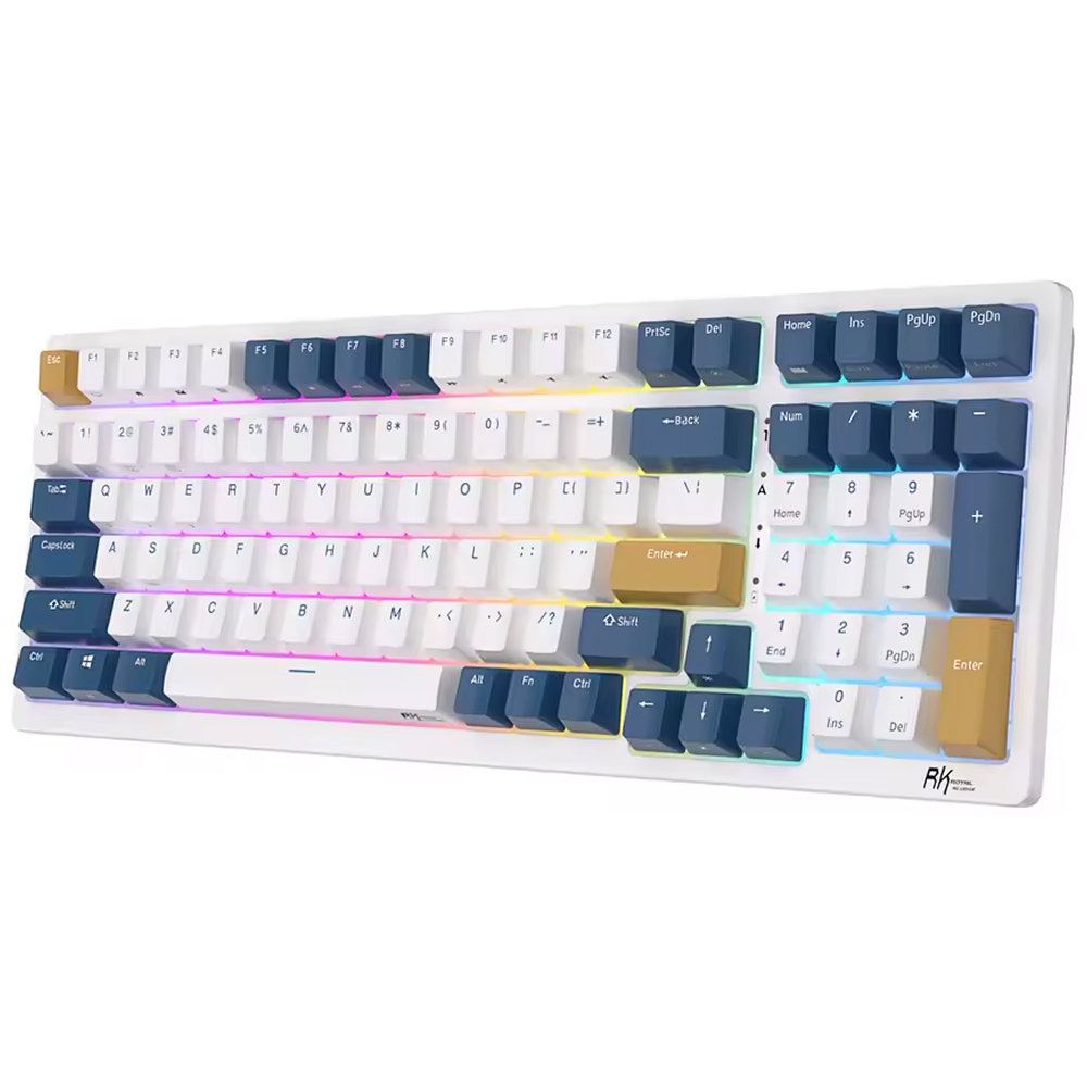 ROYAL KLUDGE RK98 Klein Blue, Red Switch, US