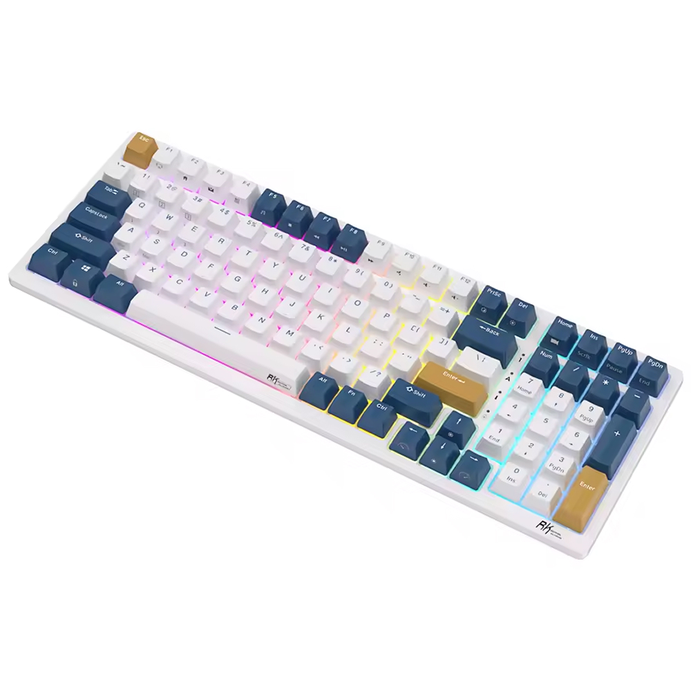 ROYAL KLUDGE RK98 Klein Blue, Red Switch, US