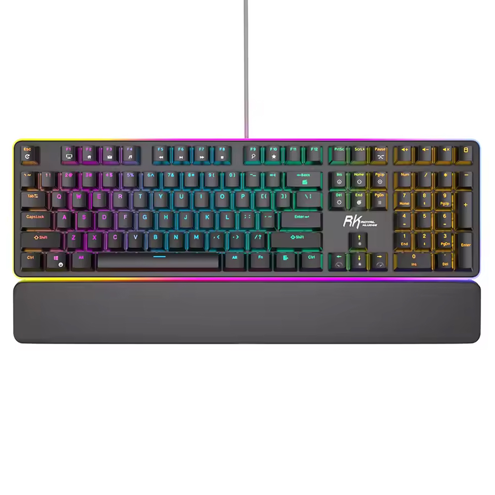 ROYAL KLUDGE RK918 Black, Brown Switch, US