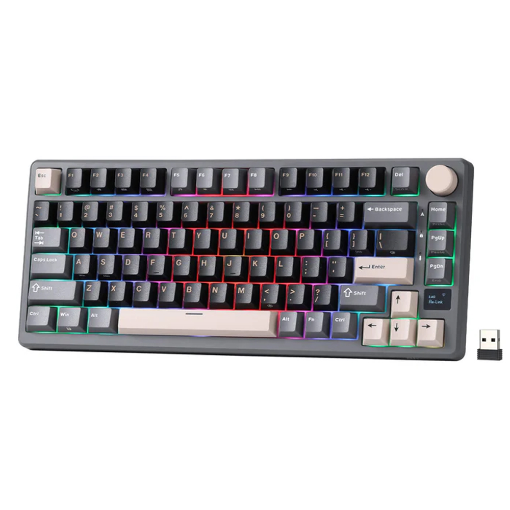 ROYAL KLUDGE M75 Phantom, Brown Switch, US