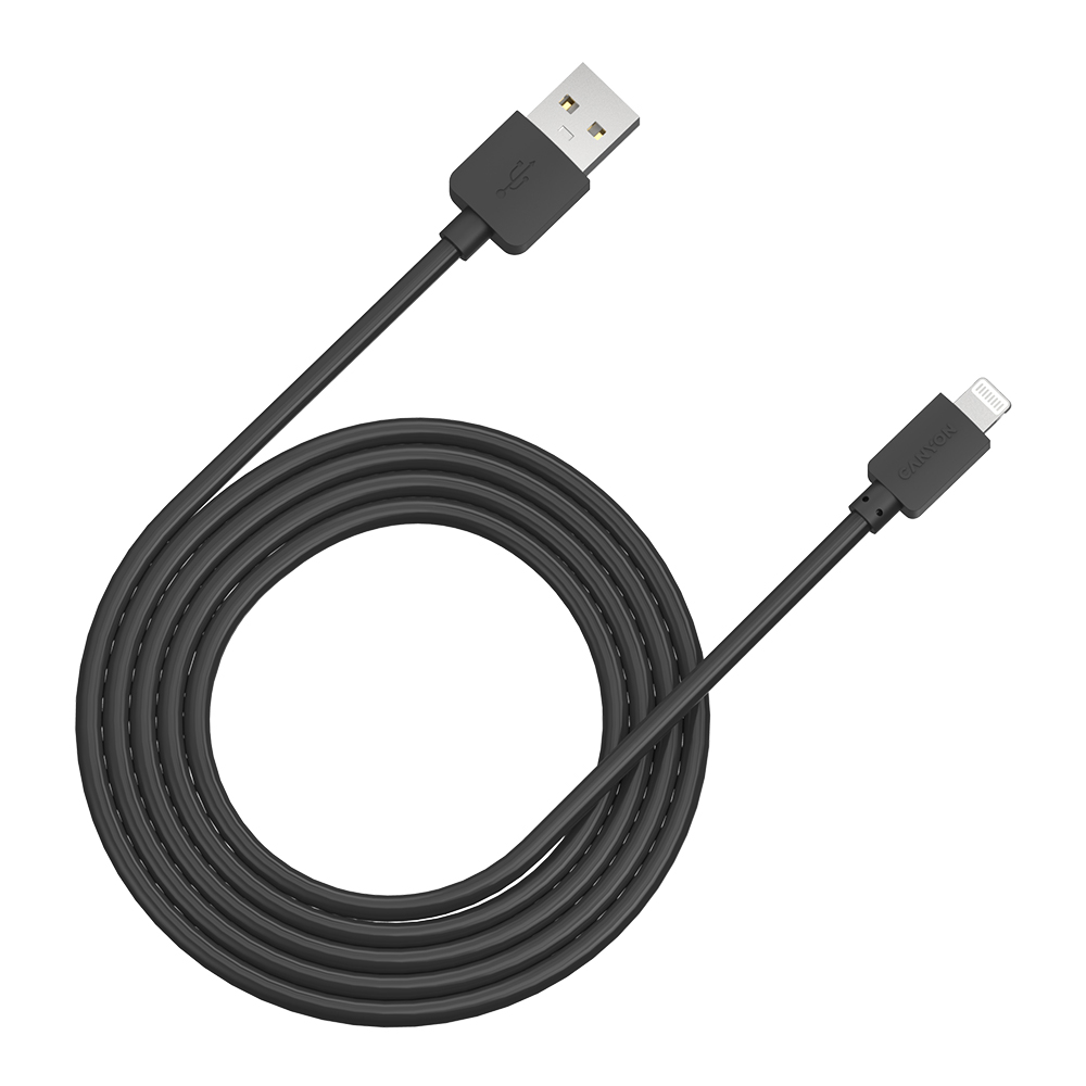 CANYON Lightning - USB Cable, Black