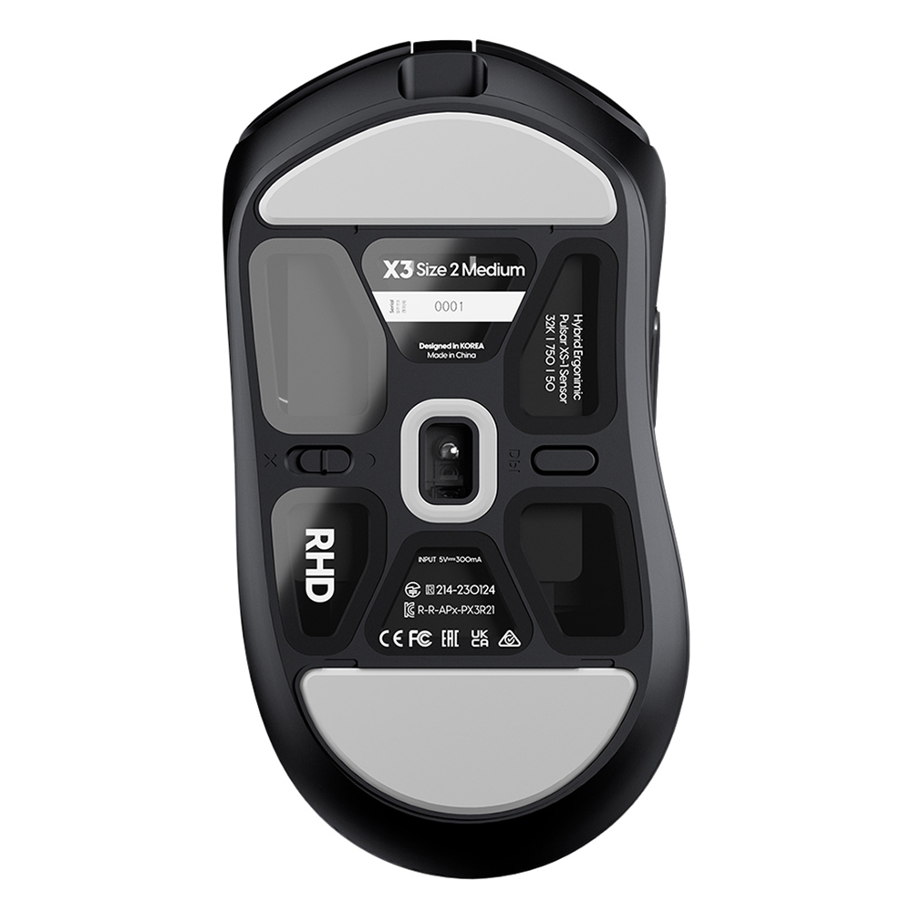 Pulsar X3 Medium Wireless, Black