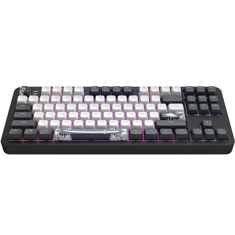 Dark Project ALU87B Bushido, G3MS Moonstone Switch, RU