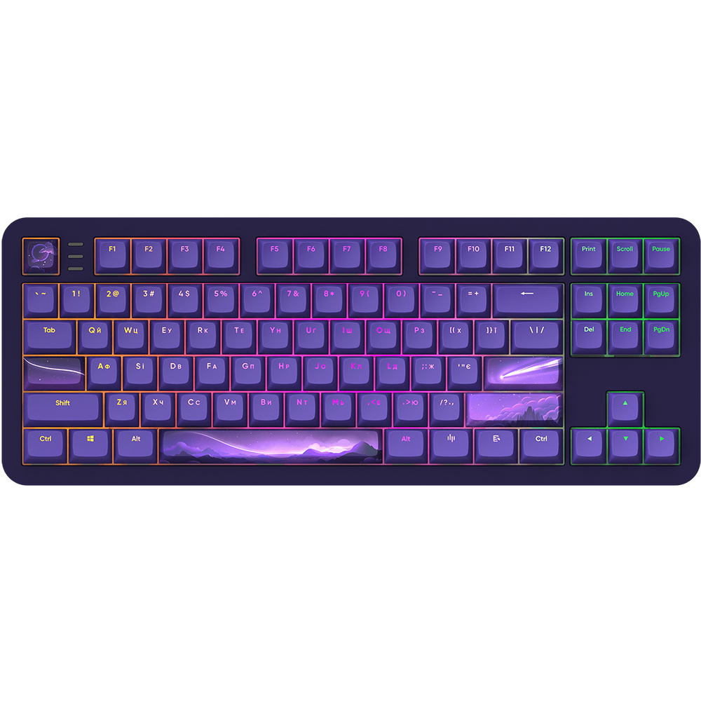 Dark Project ALU87B Celestial, G3MS Voidstone Switch, RU