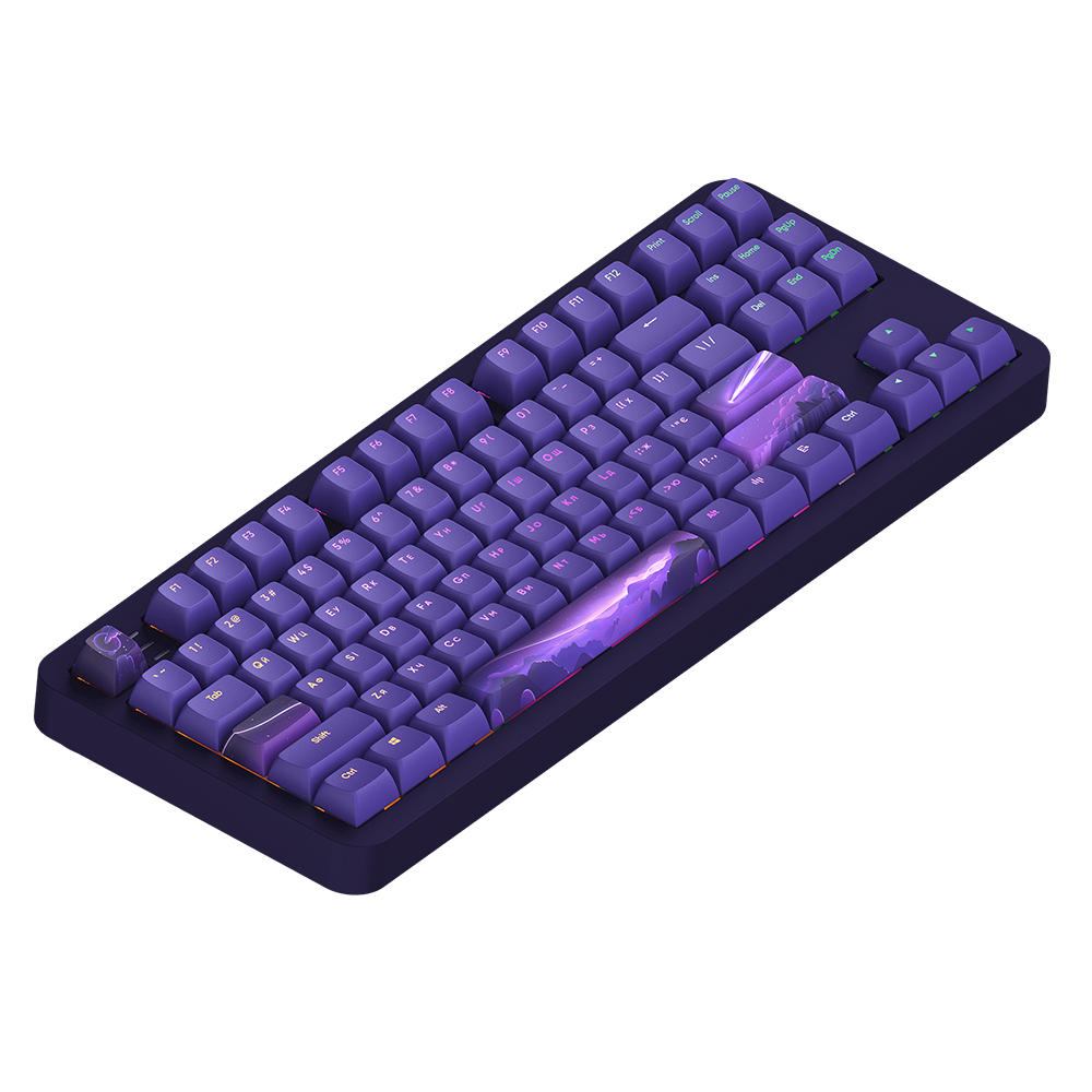 Dark Project ALU87B Celestial, G3MS Voidstone Switch, RU