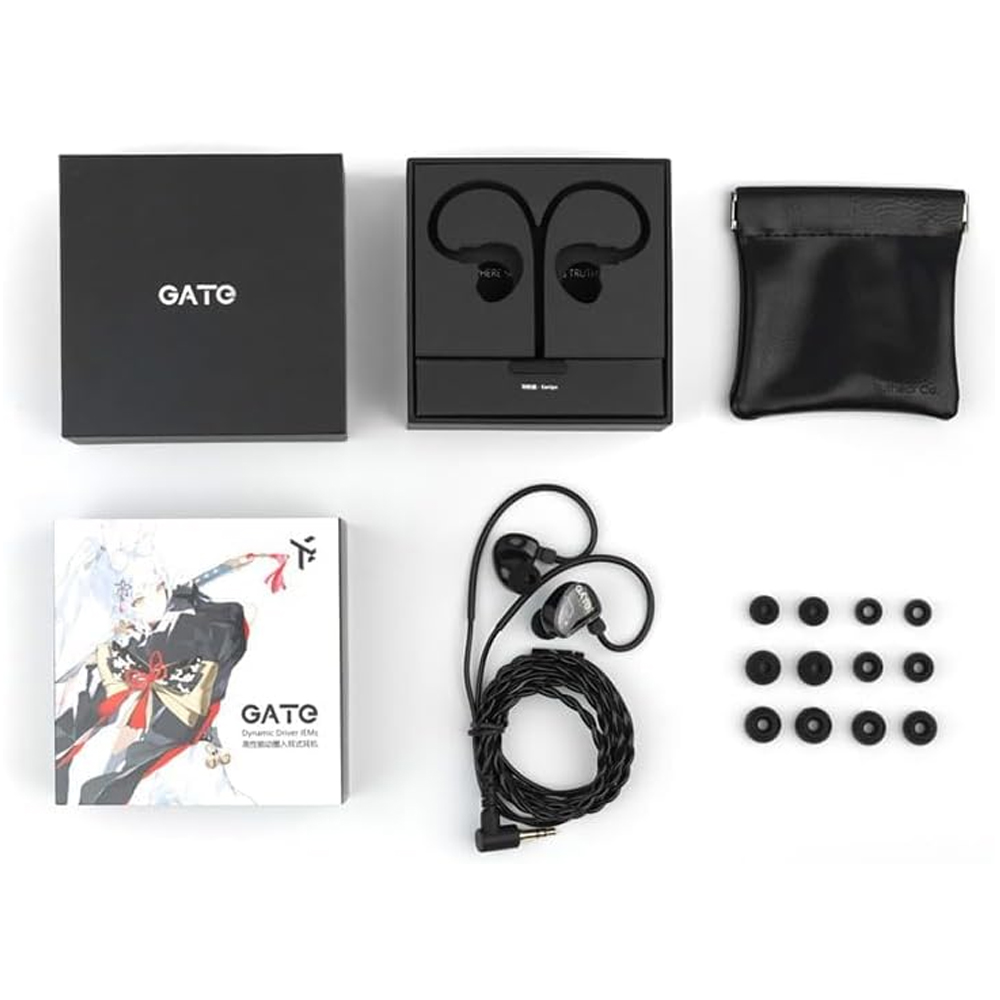 Truthear Gate, Without Mic, Black