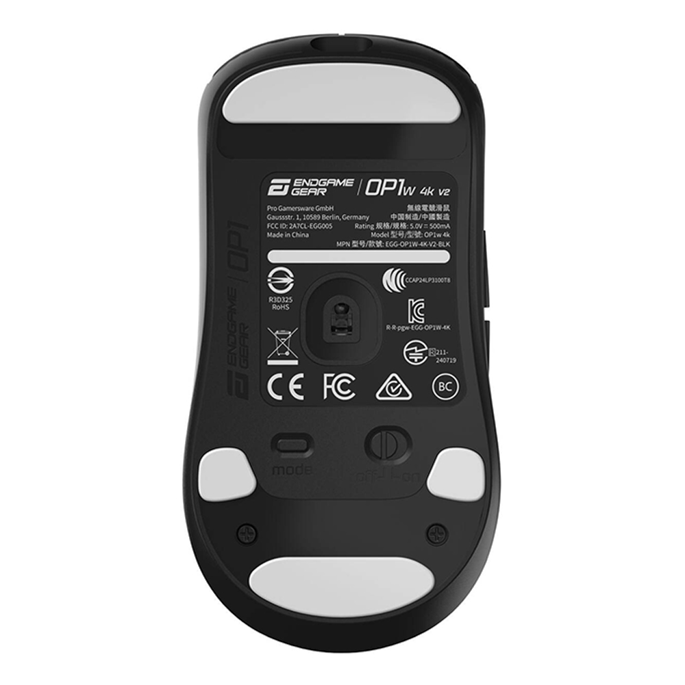 Endgame Gear OP1w 4k V2 Wireless, Black