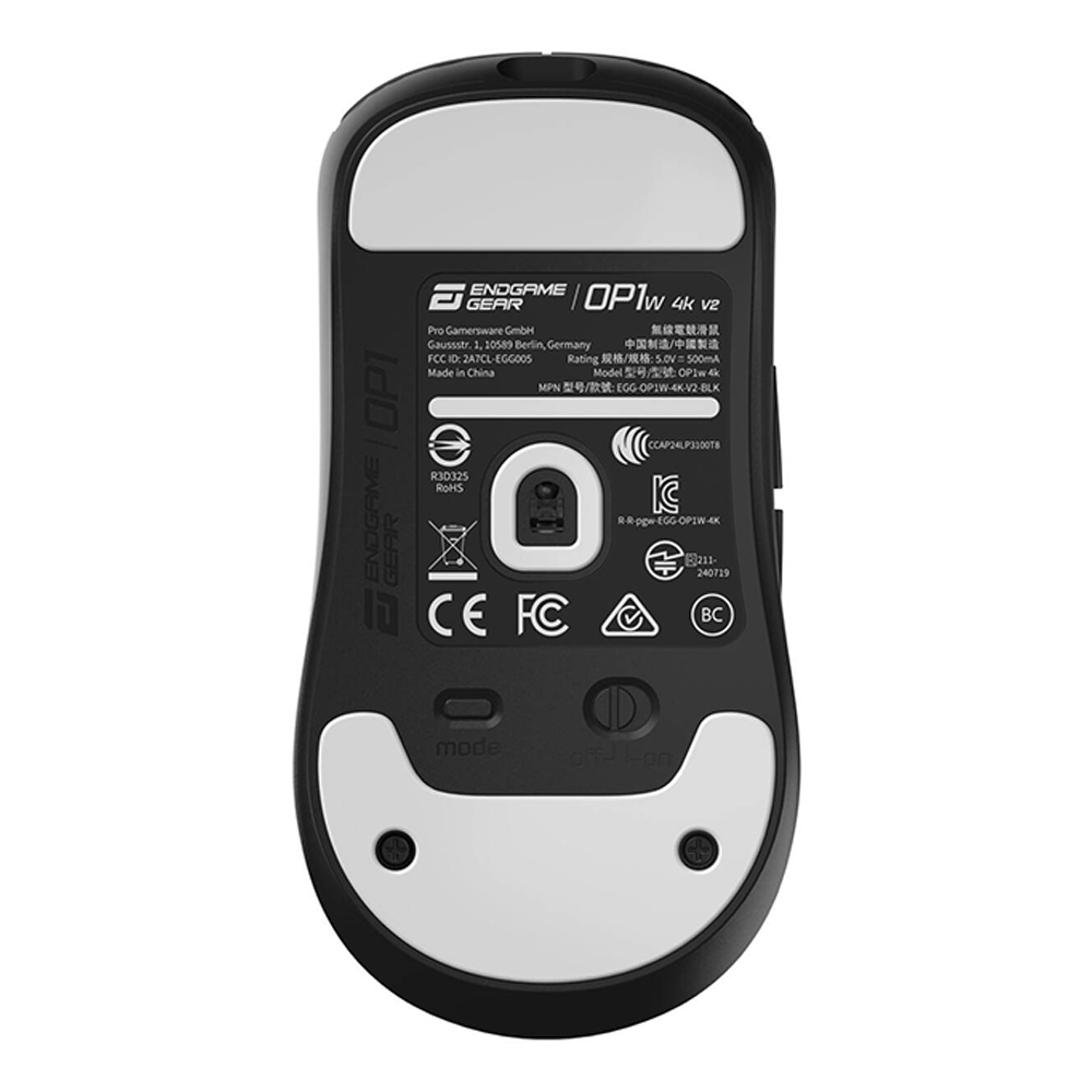 Endgame Gear OP1w 4k V2 Wireless, Black