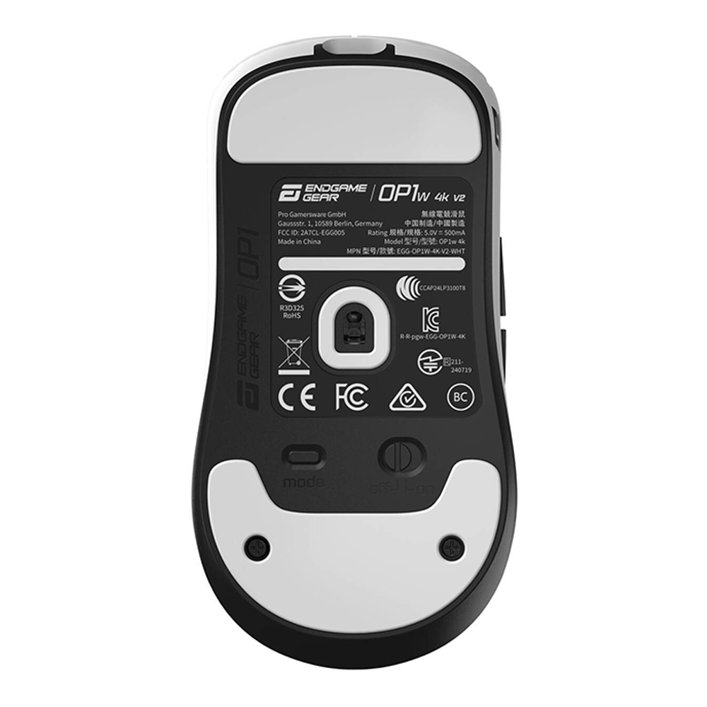 Endgame Gear OP1w 4k V2 Wireless, White