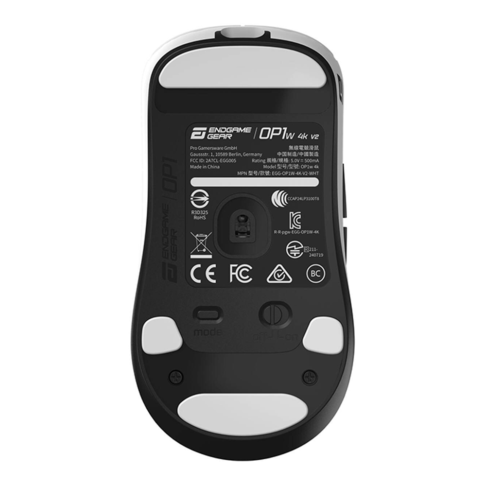 Endgame Gear OP1w 4k V2 Wireless, White