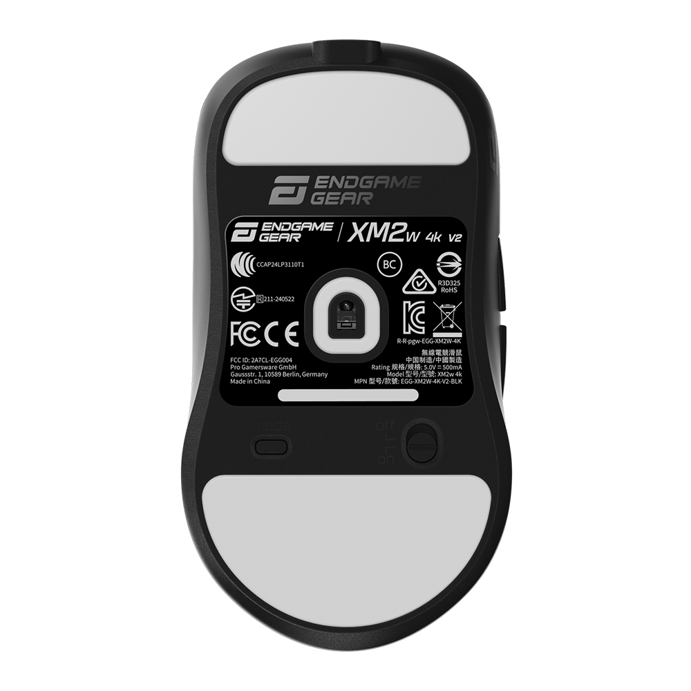 Endgame Gear XM2w 4k V2 Wireless, Black