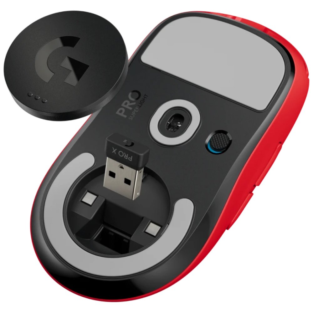 Logitech G Pro X Superlight, Red