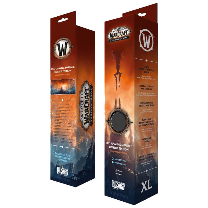 Blizzard World of Warcraft Shadowlands: Shattered Sky Mousepad, XL