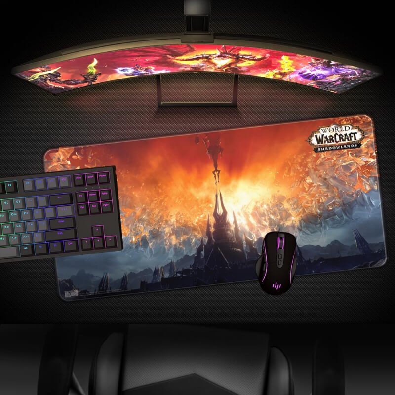 Blizzard World of Warcraft Shadowlands: Shattered Sky Mousepad, XL