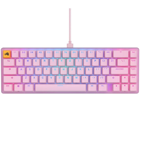 Glorious GMMK 2 Compact, Fox Switches, Pink, US