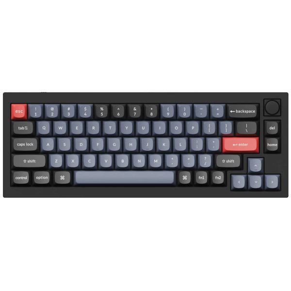 Keychron Q2 Knob, Gateron G Pro Red Switch, Black, US