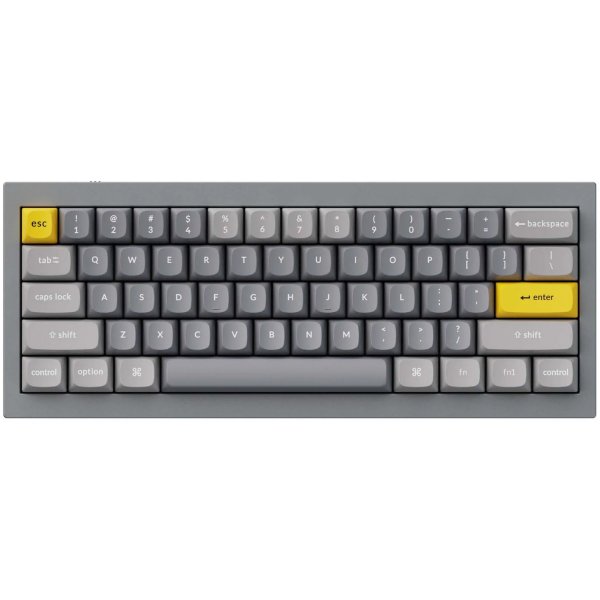 Keychron Q4, Gateron G Pro Red Switch, Grey, US