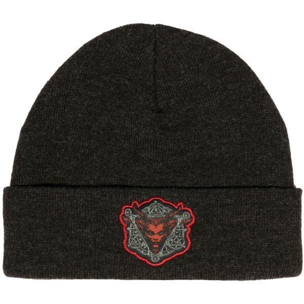 Jinx Diablo IV - Daughter of Hatred Beanie Charcoal Heather