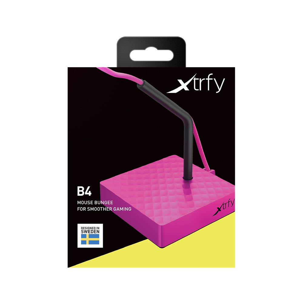 Xtrfy B4 Mouse Bungee Pink