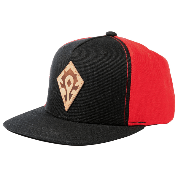 Jinx World of Warcraft - Horde Leather Emblem Snapback