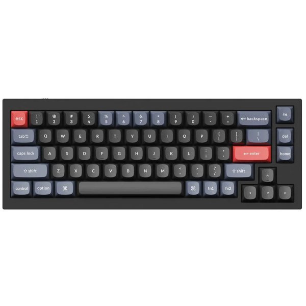Keychron Q2, Gateron G Pro Red Switch, Black, US
