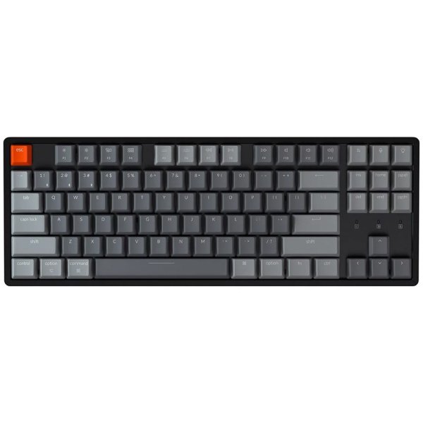 Keychron K8, TKL, Gateron G Pro Red Switch, Wireless, Black, US