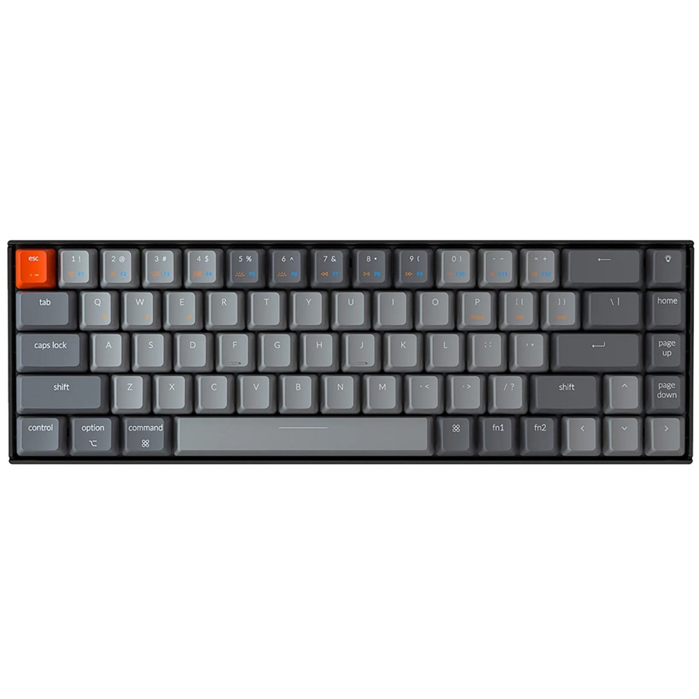 Keychron K6, Gateron G Pro Red Switch, Wireless, Black, US