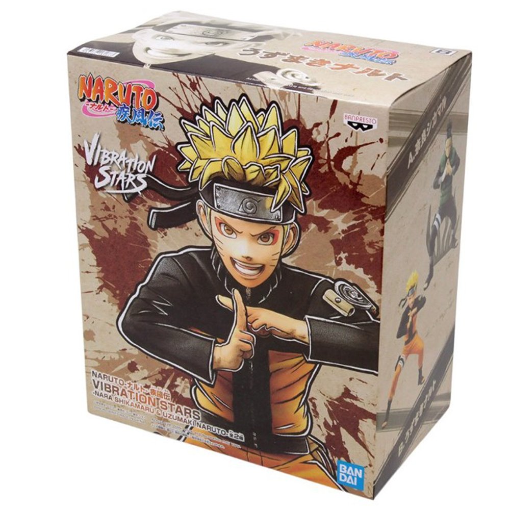 Bandai Banpresto - Nara Shikamaru and Uzumaki Naruto (B:Uzumaki Naruto) Figure