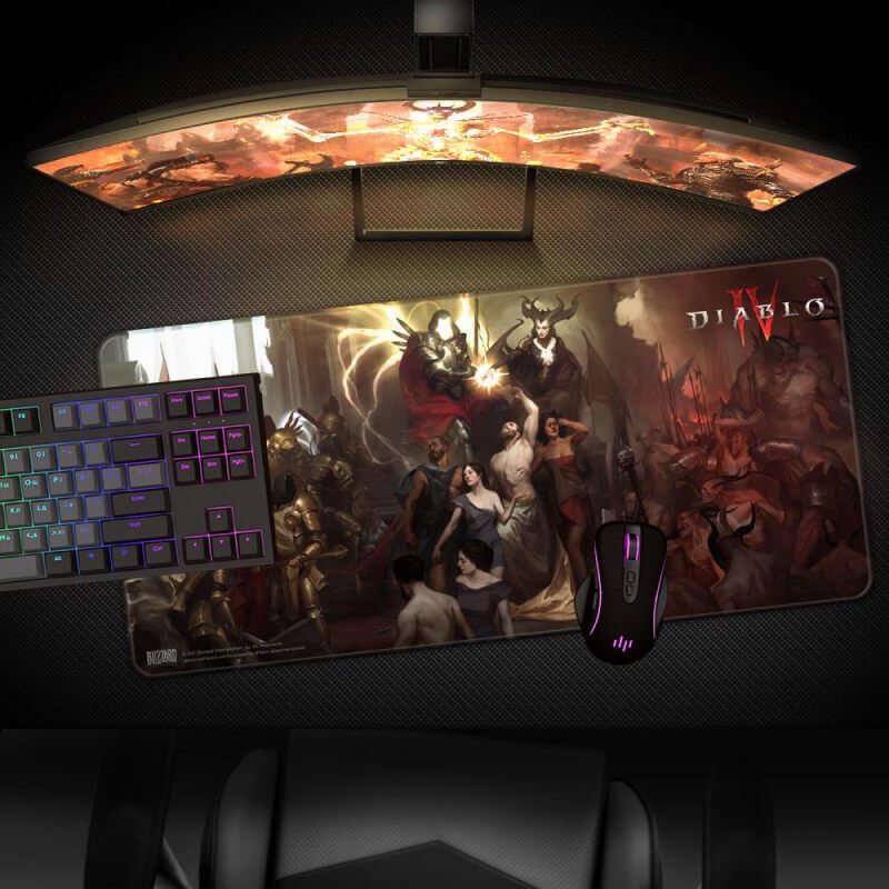 Blizzard Diablo IV: Inarius and Lilith Mousepad, XL